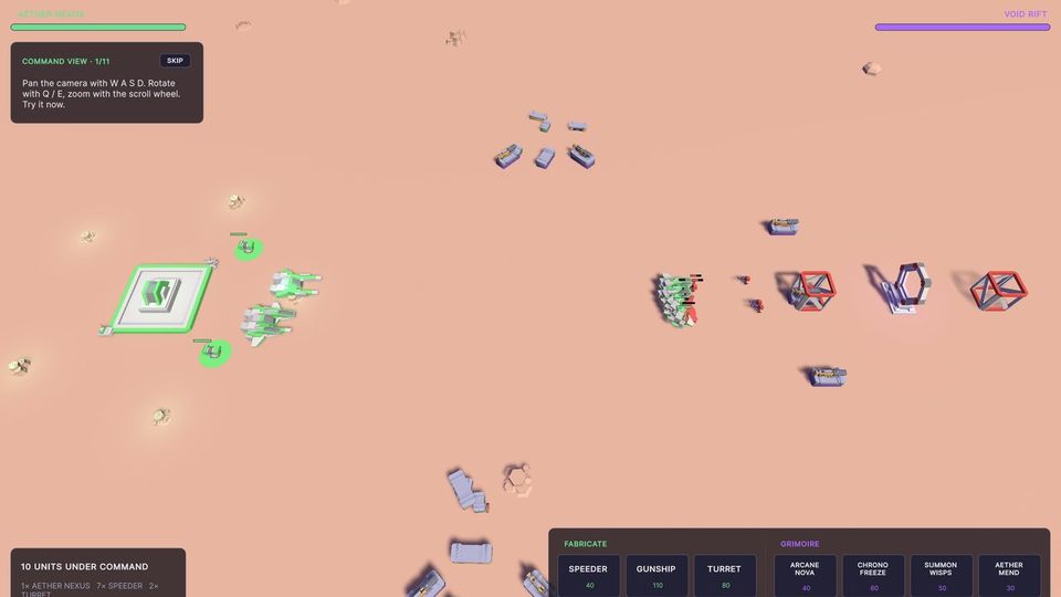Nova Arcanum gameplay screenshot